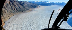 Greenland adventure tours, helicopter